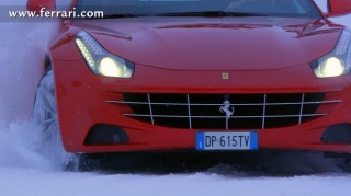 Ferrari FF u snježnoj idili