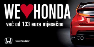 Honda akcija - 'We love Honda'