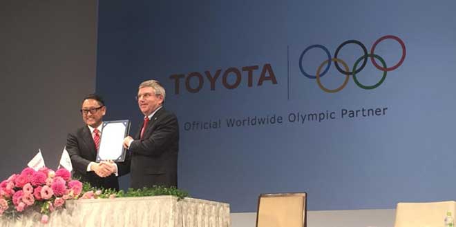 Toyota postala TOP partner Međunarodnog olimpijskog odbora