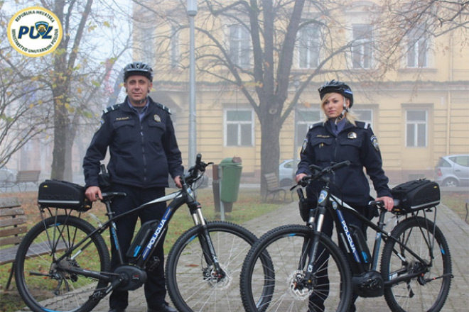 Prvi električni bicikli za kontakt - policajce u Policijskoj upravi zagrebačkoj