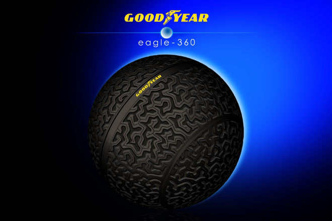 Otkrivena je Goodyearova konceptualna guma Eagle-360 za autonomna vozila budućnosti