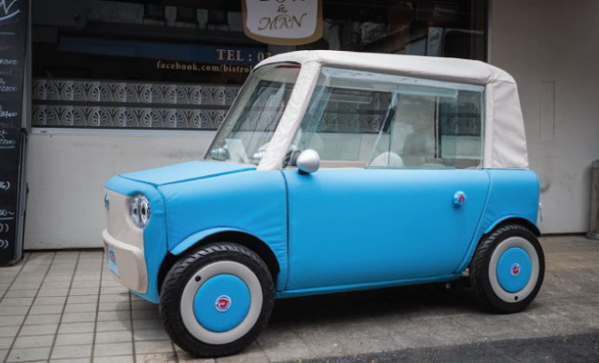 Japanci napravili električni automobil od pamuka i poliestera