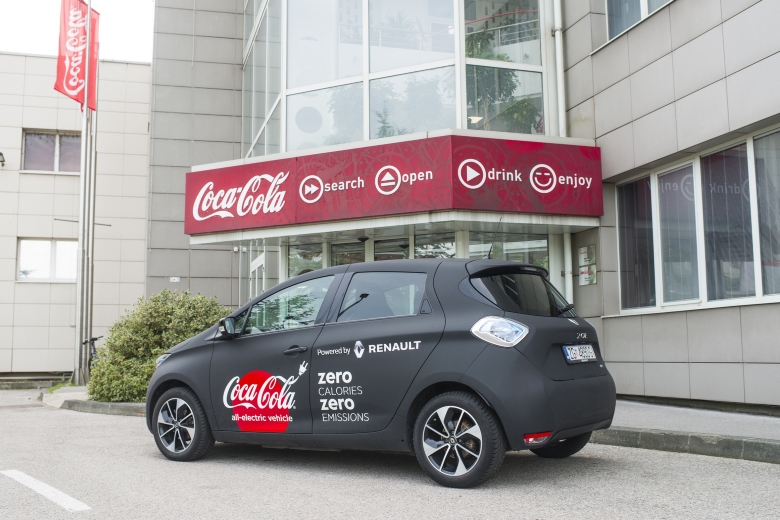 Suradnja Renaulta i Coca-Cole: Zero calories, zero emission