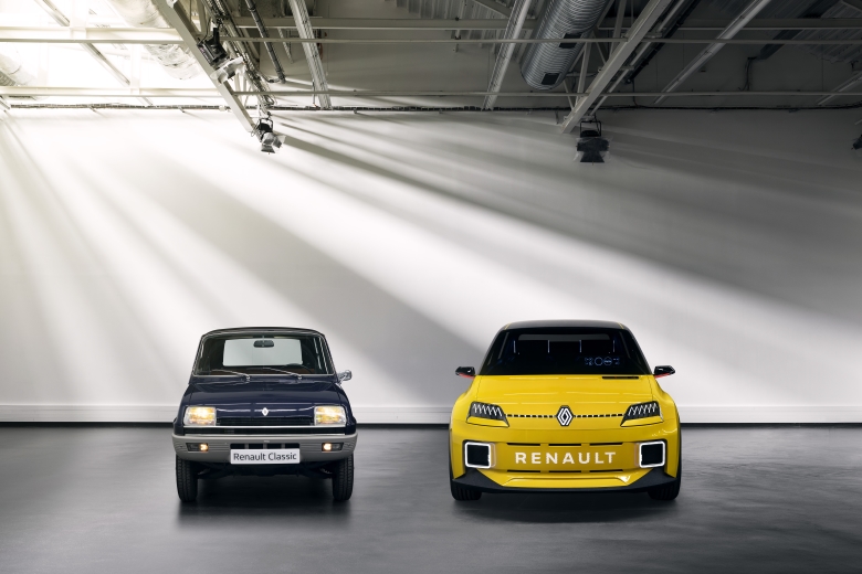 Renault 5 Prototype, prednja svjetla koja vam namiguju
