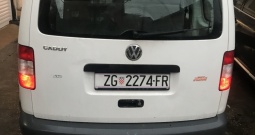 Volkswagen Caddy 1.9 TDI, putnički, reg. 03/2023, cijena je na ime kupca