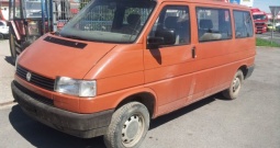 VW Transporter T4, 1.9 TD putnički, 9 sjedala za rezervne dijelove