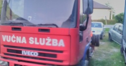 Iveco Eurocargo 80E21, vučna služba, jastučar, spavaća kabina, C kategorija