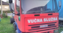 Iveco Eurocargo 80E21, vučna služba, jastučar, spavaća kabina, C kategorija