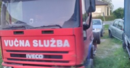 Iveco Eurocargo 80E21, vučna služba, jastučar, spavaća kabina, C kategorija