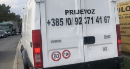 Iveco Daily 65c15 Maxi, dupli kotači otraga, C kategorija, reg. 15.06.2023.g.