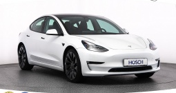Tesla Model 3 Performance AWD, 510 KS, PANO+AUTOPILOT+LED+KAM+SHZ+ACC+NAV+ASIST