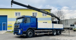 6.6m Volvo 6x2 + HIAB 144 kran (2005) *Češka*