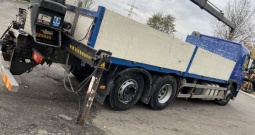 6.6m Volvo 6x2 + HIAB 144 kran (2005) *Češka*