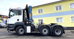 6x2 traktor MAN TGA 26.360 eur5+ 17tm HMF 1720 K5 *Češka*