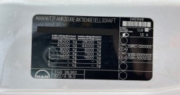 6x2 traktor MAN TGA 26.360 eur5+ 17tm HMF 1720 K5 *Češka*