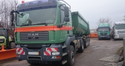Man tga 18. 430 4x4h bls - hydrodrive, sa poluprikolicom meiller, 2006 god.