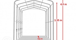 Garažni šator za kampere - 4x8 m