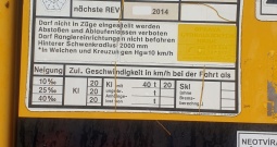 2008 (ATLAS) Terex 1404 ZW 18t koledž željeznička special *ČEŠKA*
