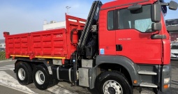 MAN 33.480 6x4 Kiper kran bordmatik Zamjena, 2004 god.