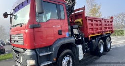 MAN 33.480 6x4 Kiper kran bordmatik Zamjena, 2004 god.