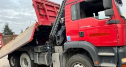 MAN 33.480 6x4 Kiper kran bordmatik Zamjena, 2004 god.