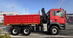 MAN 33.480 6x4 Kiper kran bordmatik Zamjena, 2004 god.