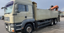 MAN 26.480 6x4 Sanduk sa mjestom za kran, 2007 god.