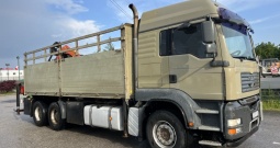 MAN 26.480 6x4 Sanduk sa mjestom za kran, 2007 god.