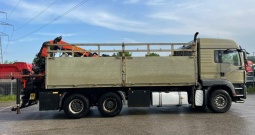 MAN 26.480 6x4 Sanduk sa mjestom za kran, 2007 god.