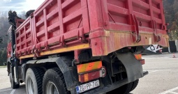 MAN 33.480 6x4 Kiper kran bordmatik Zamjena, 2004 god.