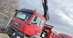 MAN 33.480 6x4 Kiper kran 2xbordmatik Zamjena, 2004 god.