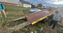 Vučna služba Volkswagen LT 46 s hidro kiper navozom i hidro vitlo 10t