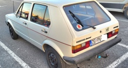 Golf I, dizel, 1.6, 40 kW, TAS, 236.000 km, 2. vlasnik, oldtimer, reg. do 5/2026
