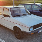 Golf I, dizel, 1.6, 40 kW, TAS, 236.000 km, 2. vlasnik, oldtimer, reg. do 5/2026