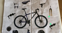 Bicikl muški vožen vrlo kratko (tjedan dana), MTB Fuji