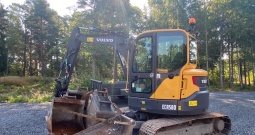 2017 bager Volvo ECR58D