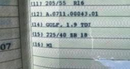 VW Golf 5 1,9 TDI prvi vlasnik, reg.7/26