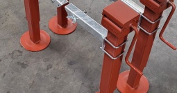 PRIKOLICA 3x1800 kg - odvojiva platforma (mobilne kućice, fast food.)