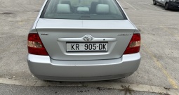Toyota corolla sedan 1. 6. Vvti 2003 godina reg. 3/2026
