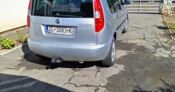 Škoda Roomster 1,6 TDI registriran godinu dana