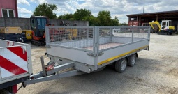 Prikolica Eduard za prijevoz građ. strojeva i robe nosivosti 2700 kg., 2022 god.