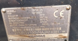 Mini bager Yanmar SV100-2A Godina pr.2018