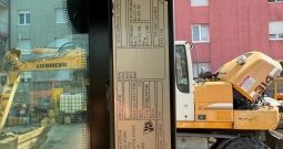 Mini bager JCB 8055 RTS težine 6,6 tona, god.pr.2014