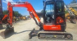 Mini bager Kubota U36-4 god.pr.2019 samo 1220 radni sati
