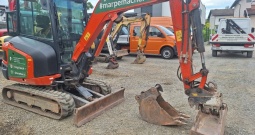 Mini bager Kubota KX027, godina proizv. 2017, težine 2665 kg