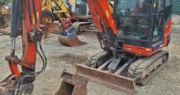 Mini bager Kubota KX027, godina proizv. 2017, težine 2665 kg