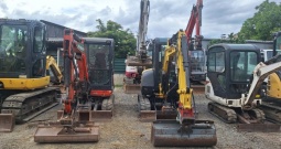 Mini bager Kubota KX027, godina proizv. 2017, težine 2665 kg