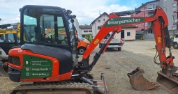 Mini bager Kubota KX027, godina proizv. 2017, težine 2665 kg