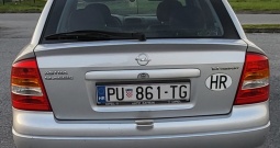 Opel Astra classic, twinport, 07.g, 264 tkm, st. Plin do 2026., reg 02/26.