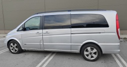 Mecedes Viano 3.0 Cdi V6 Long, 7+1 sjedalo, reg 9/26, Navi, Koža, 2 klizna vrata